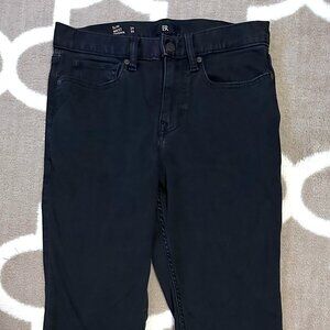 Banana Republic Slim Traveler Black Jean (W29, L30) (LUXE)